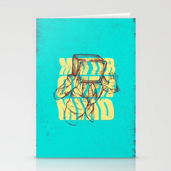 Matter Over Mind Stationery Cards
