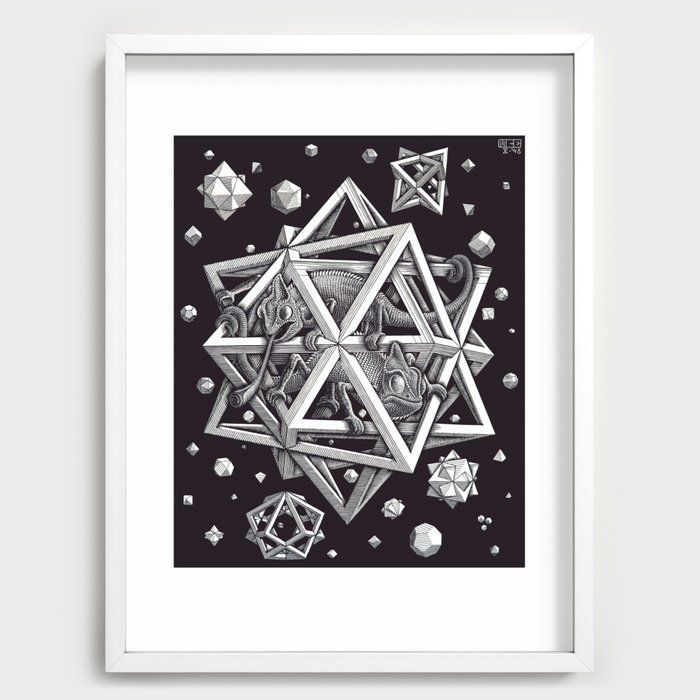 MC Escher Stars I  Artwork for Posters Prints Tshirts Men