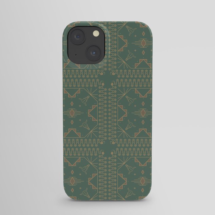 Lost Desert - Green iPhone Case