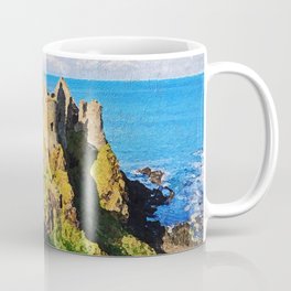 Dunluce Castle Coffee Mug | Travel, Ireland, Irelandmonument, Castle, Dunlucefortress, Antrim, Medieval, Dunluce, Irishpanorama, Irelandpanorama 