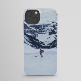 Lake Louise Hockey iPhone Case