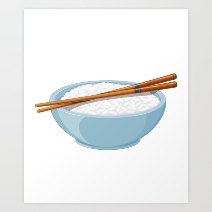 Exercise I Thought you Said Extra Rice Art Print