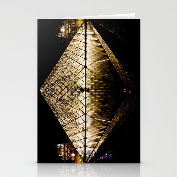 Musee Louvre Pyramid Stationery Cards