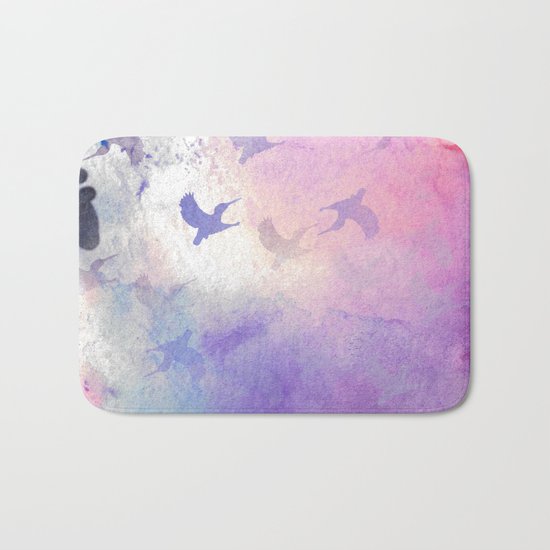 Hummingbird Heaven Bath Mat