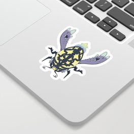 Little Fauna - Starburst Diving Beetle Sticker