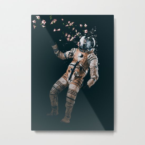 Shattered Metal Print