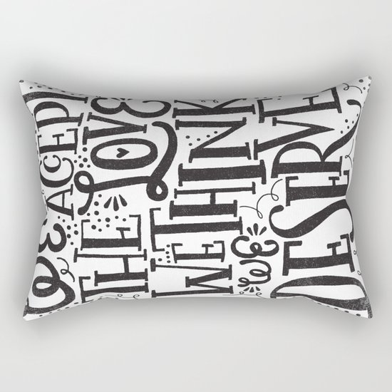 WALLFLOWER Rectangular Pillow