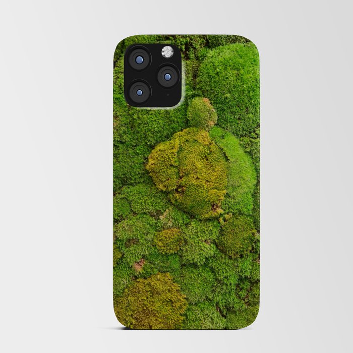 Green moss carpet No2 iPhone Card Case
