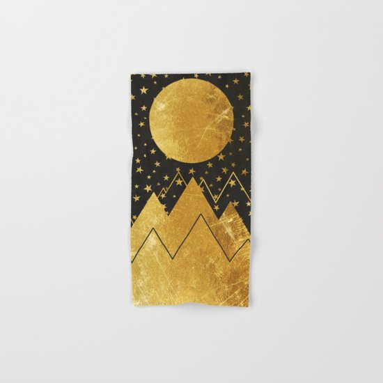 Golden Landscape Hand & Bath Towel