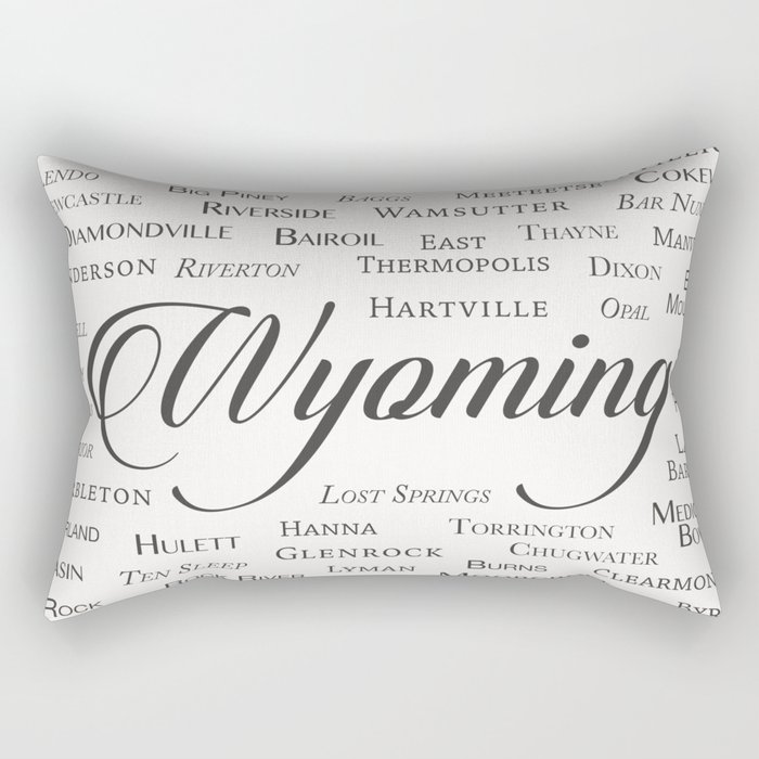 Wyoming Rectangular Pillow