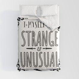 Strange and Unusual Comforter