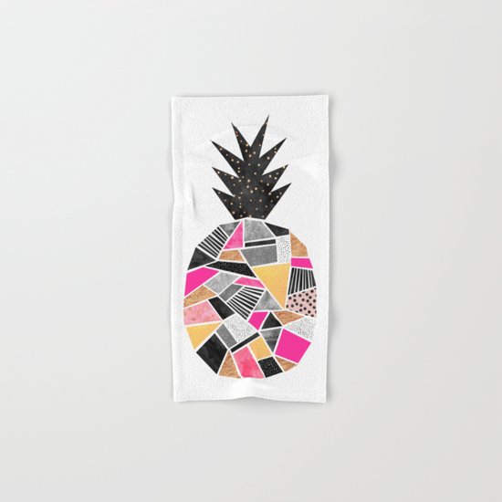 Pretty Pineapple Hand & Bath Towel