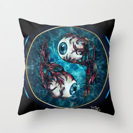Pond of the divine Throw Pillow