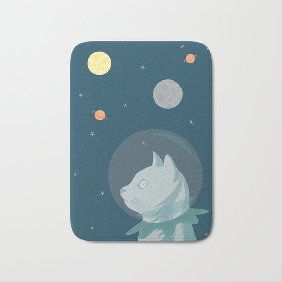 Dreaming about Space Bath Mat