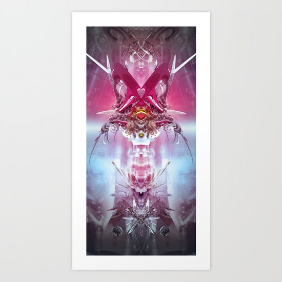 Spinal Tyrant Art Print