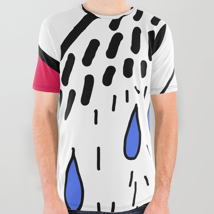 Let It Rain All Over Graphic Tee
