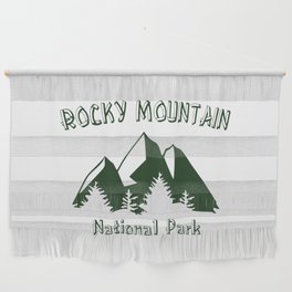 Rocky Mountain National Park Colorado Wall Hanging