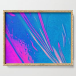 Pink & Blue Holo Serving Tray