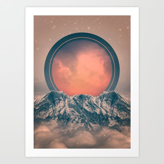 Rise Again | Solar Eclipse Art Print