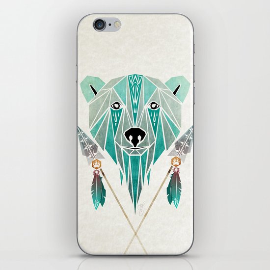 polar bear iPhone & iPod Skin