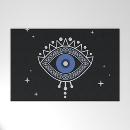 Evil Eye Protection Welcome Mat