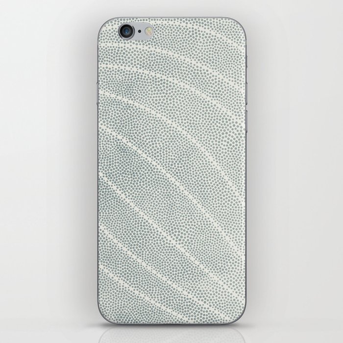 WAVES AND DOTS Sage iPhone Skin