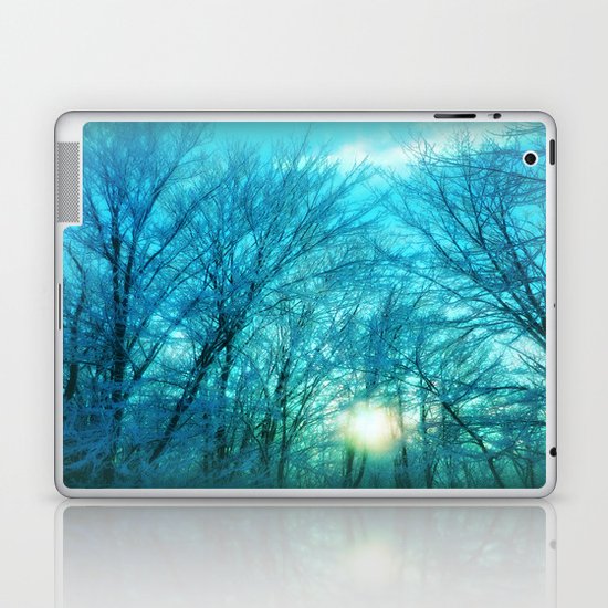 Landscape ~ Winter sunset Laptop & iPad Skin