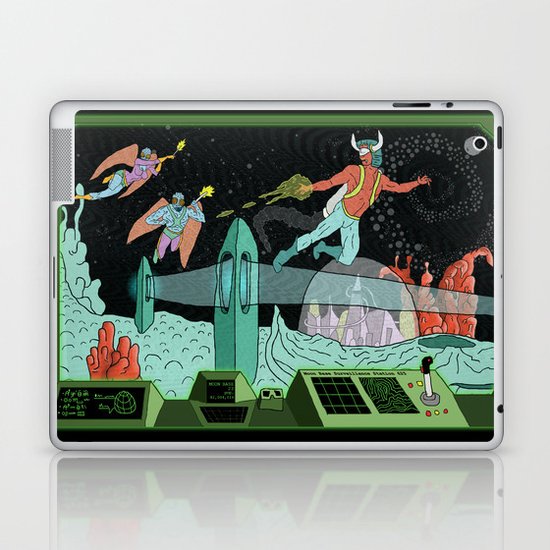 Surveillance of Moon Base 23 Laptop & iPad Skin