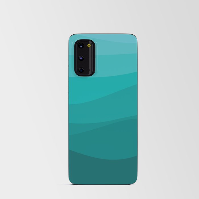 Deep turquoise sea Android Card Case