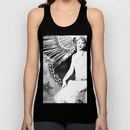 Vintage Moth Winged Angel Tank Top