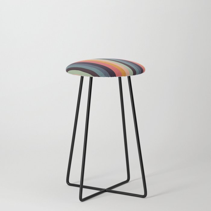 Modern Stripes PS inspired Counter Stool