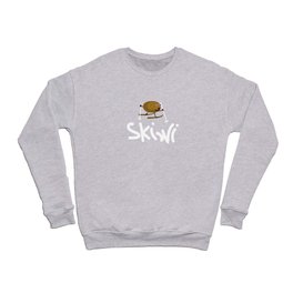 Ski Skiwi Skiing Winter Sports Crewneck Sweatshirt
