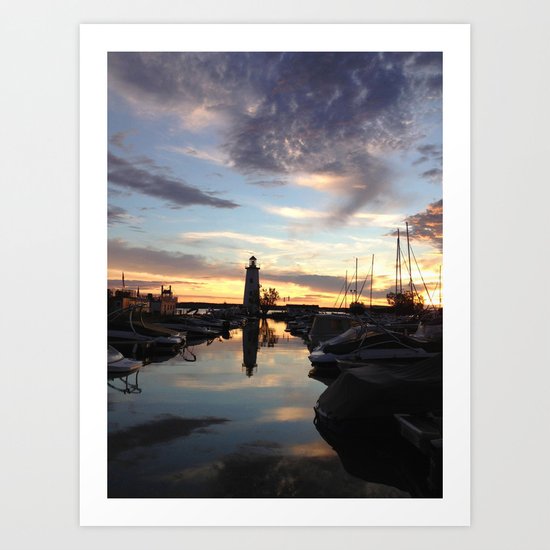 Sylvan Lake Lighthouse Art Print