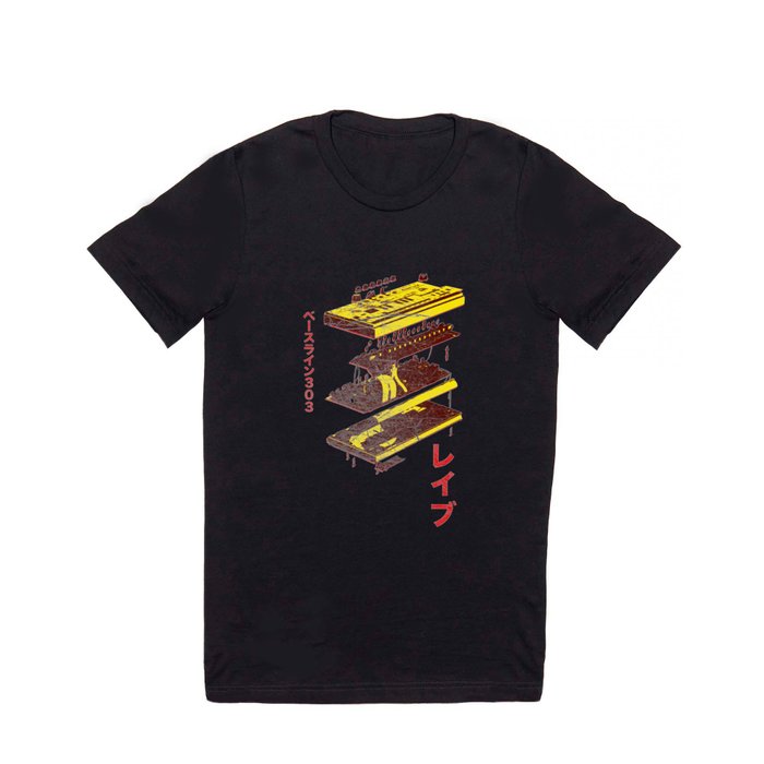Acid Synth - Analog Japanese Synthesizer 303 design T Shirt