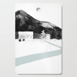Houses of Northern Norway Cutting Board