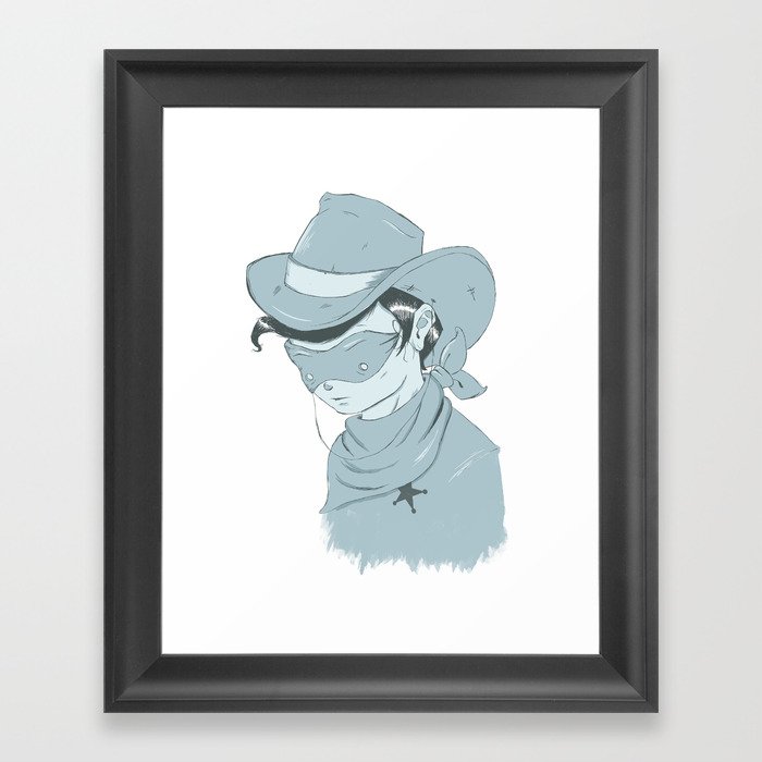 cowboy Framed Art Print