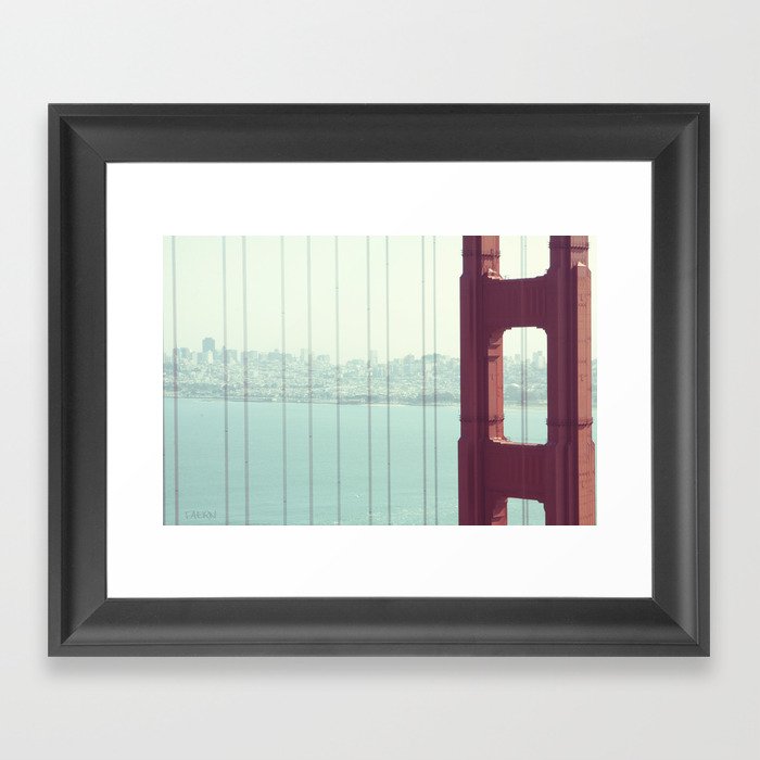 Golden Gate Bridge San Francisco Framed Art Print