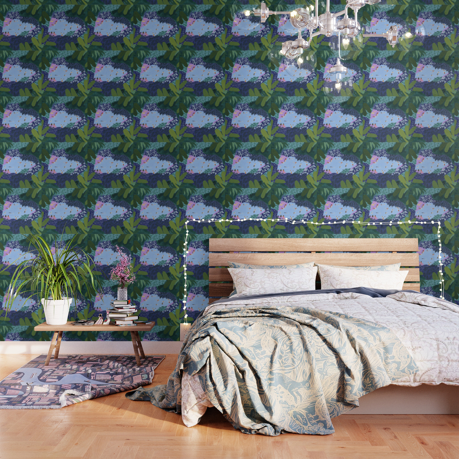 Oasis Wallpaper By Helobirdie Society6