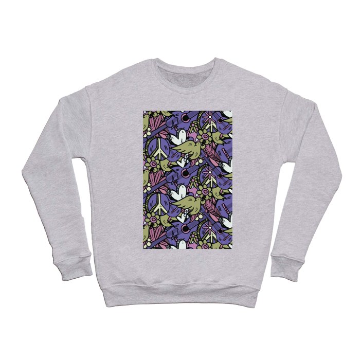 Happy Hippie Heaven 3 Crewneck Sweatshirt