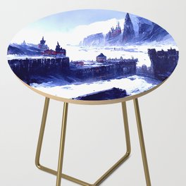 The Kingdom of Ice Side Table