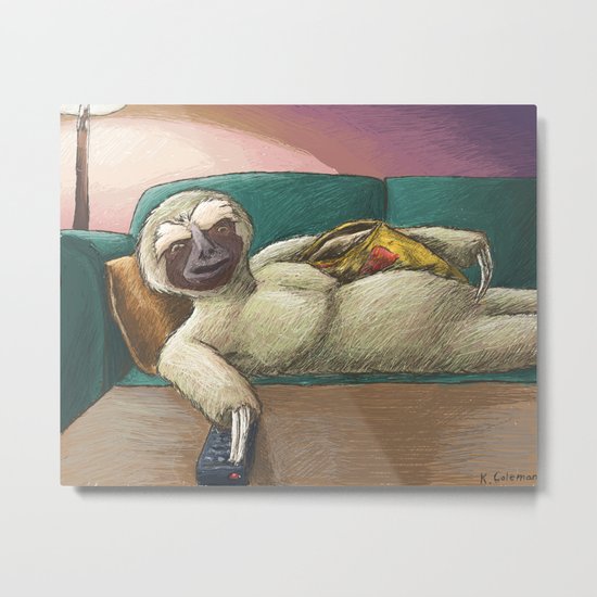 Sloth Metal Print