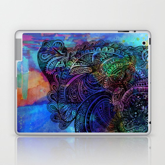 Henna Print II Laptop & iPad Skin