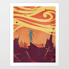 The Bloodiest Hands Art Print