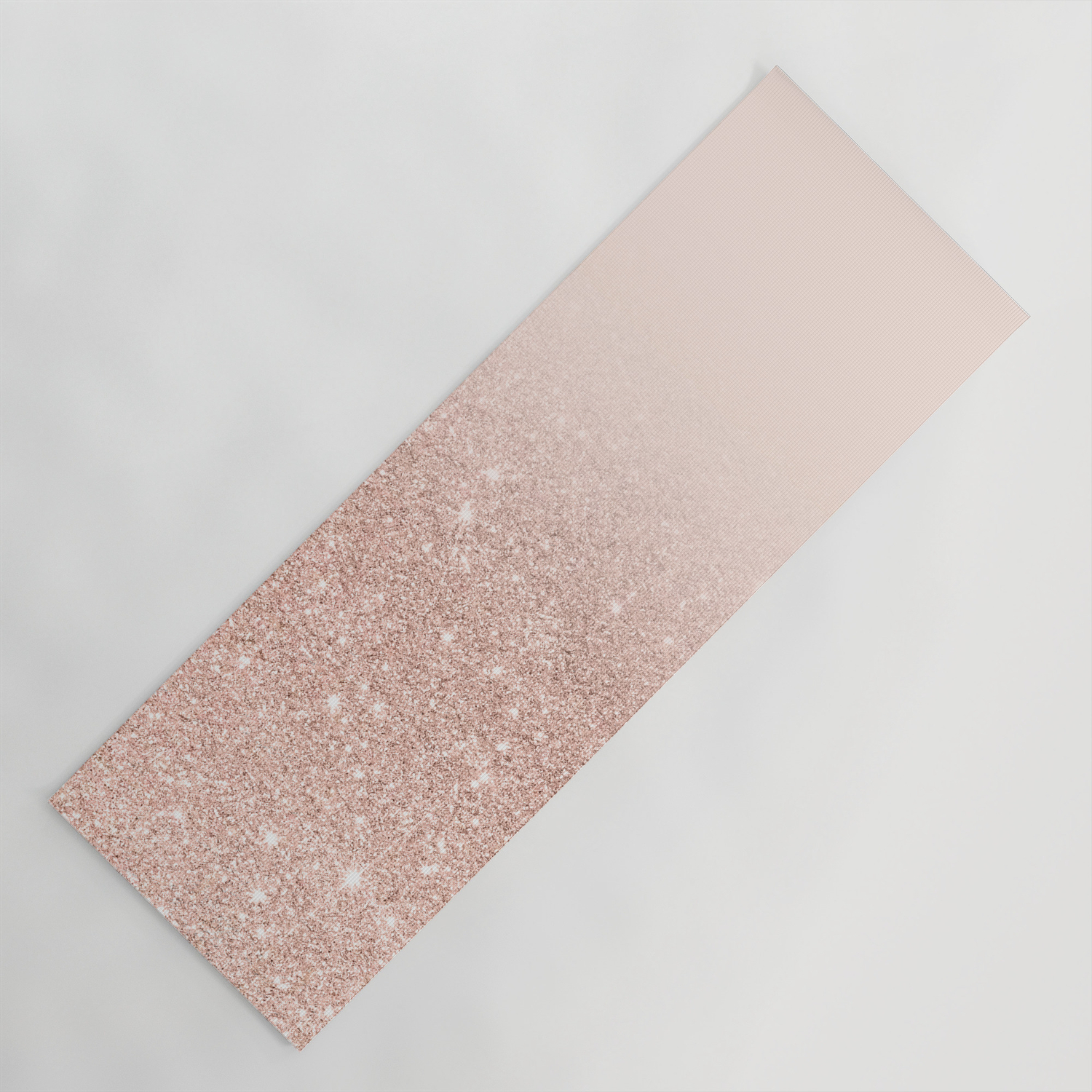 rose gold yoga mat