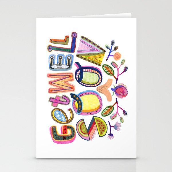 Get well soon card Stationery Cards