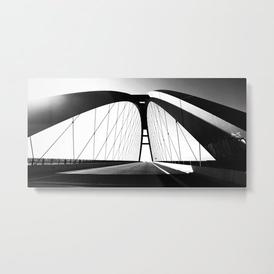 FEHMARNSUNDBRüCKE Metal Print