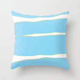 Water Scape - Pool Blue  Throw Pillow