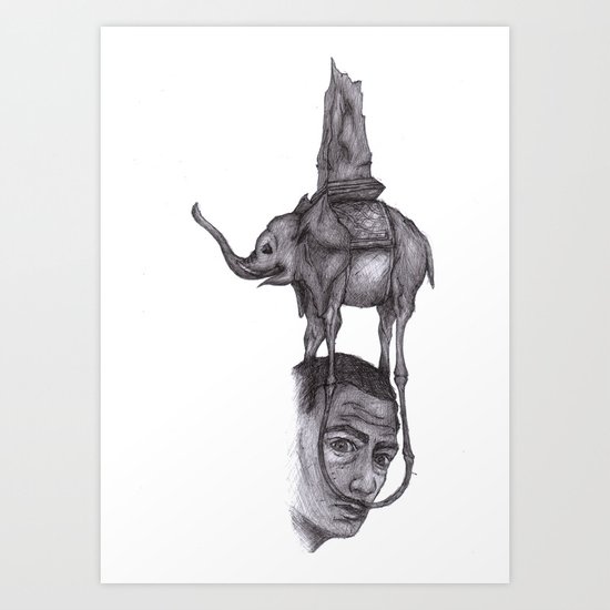 Dali's Dream Art Print