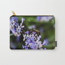 Bee on lavander Carry-All Pouch