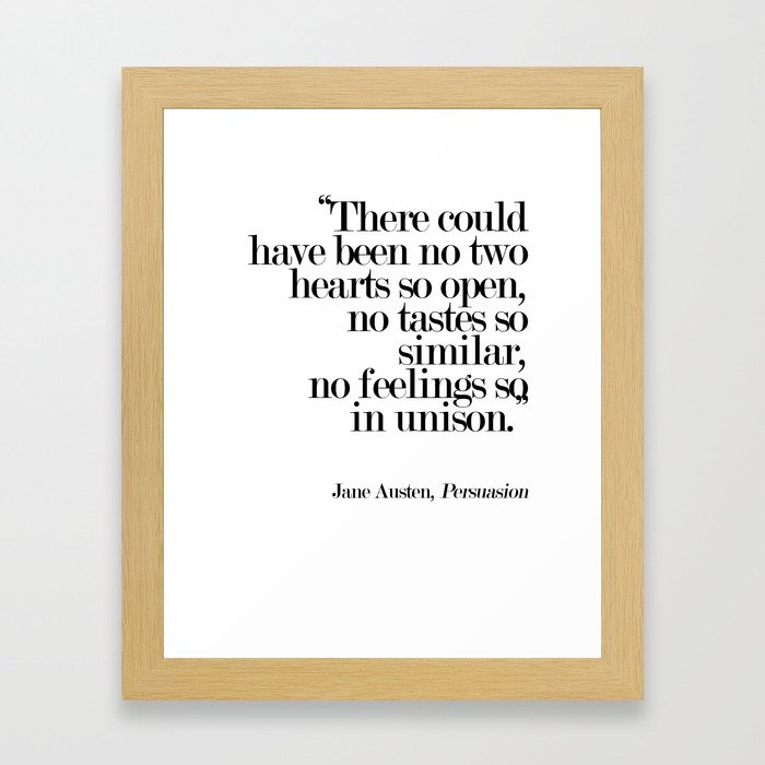 There Could Have Been No Two Hearts Framed Art Print